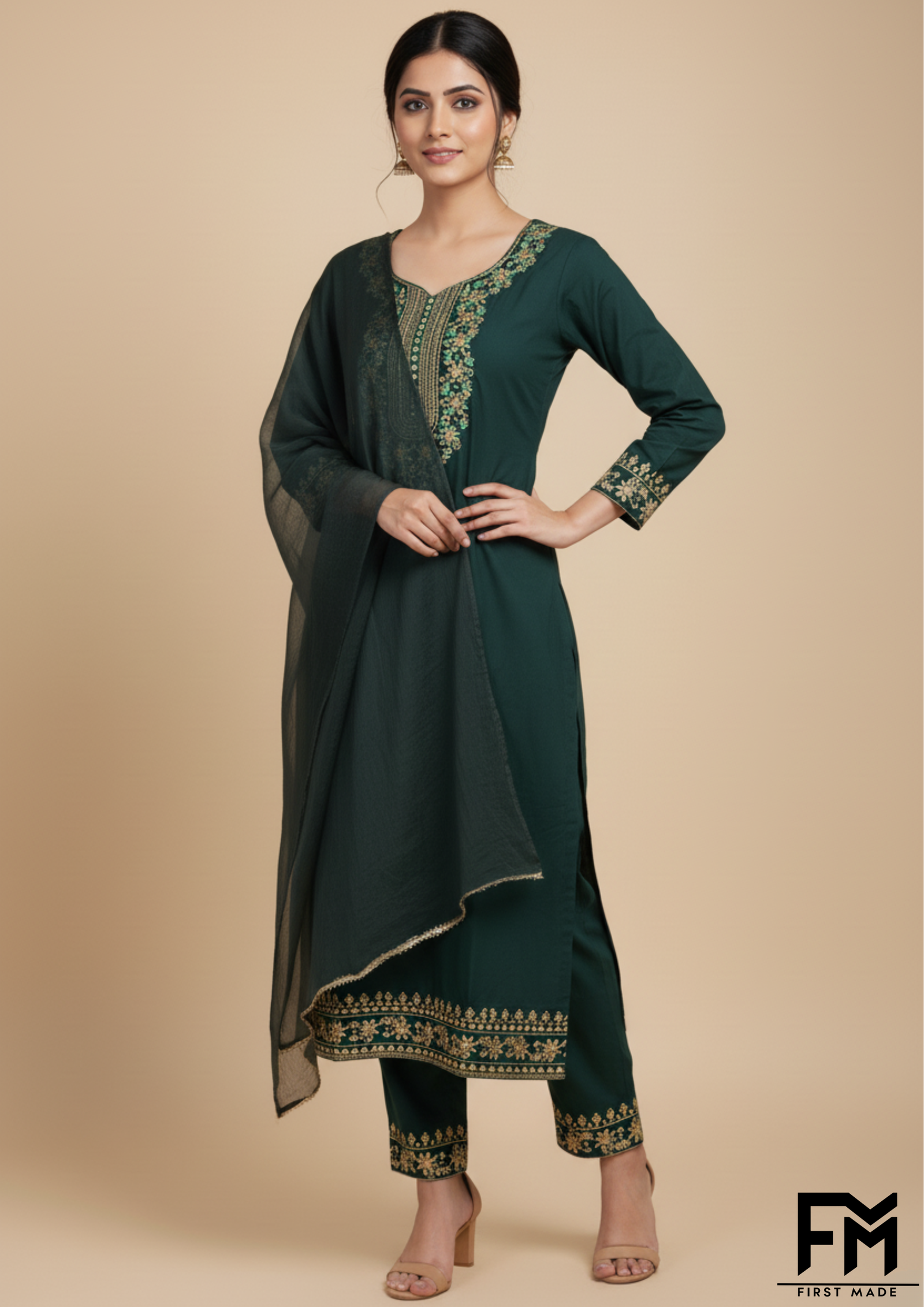 The Regal Embroidered Suit ||"FM First Made"||