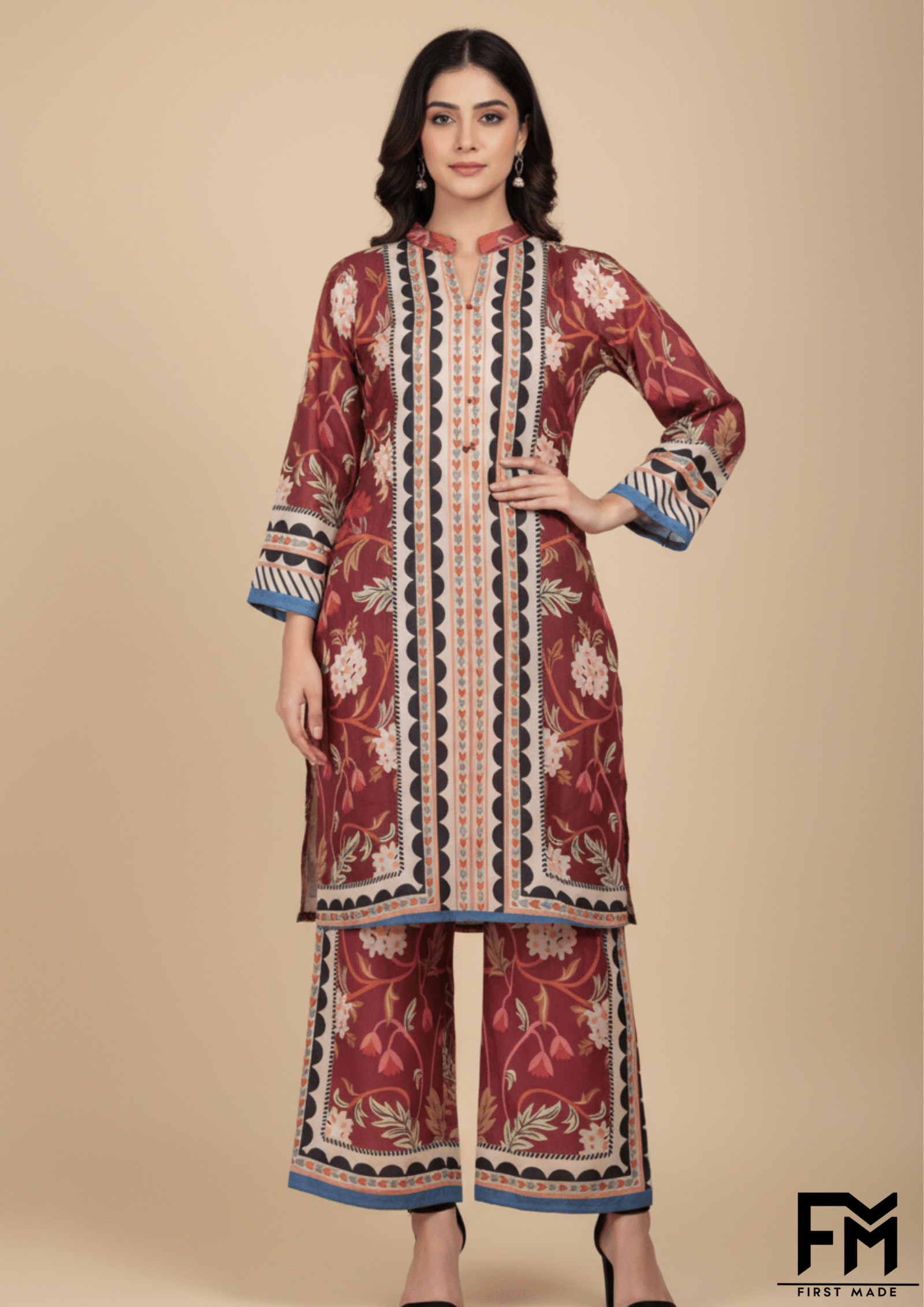 flora turkish co ord sets ||"fm first made"||